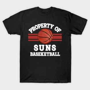 Proud Name Suns Graphic Property Vintage Basketball T-Shirt